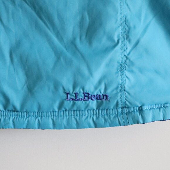 L.L. Bean Womens Blue Lrg Reversible Insulated Quilted Full Zip Lightweight Vest - Picture 12 of 16